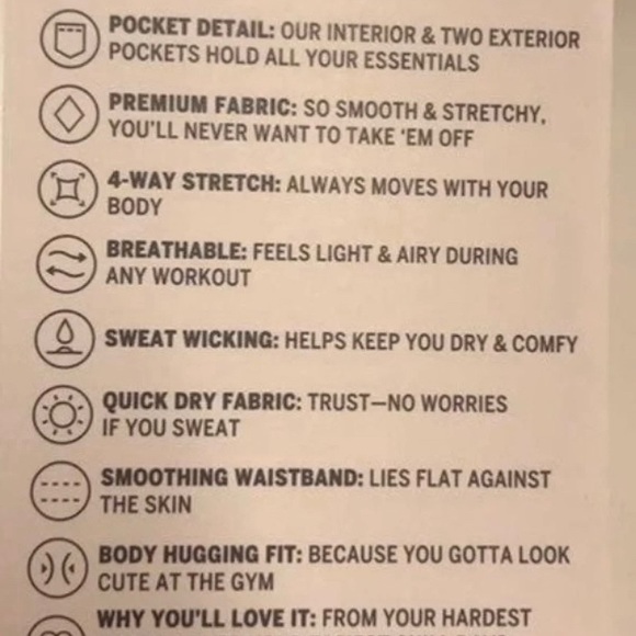 VS PINK Ultimate Pink Camouflage Legging Med - Picture 8 of 9